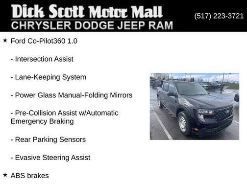 Shadow Black 2025 Ford Maverick XL