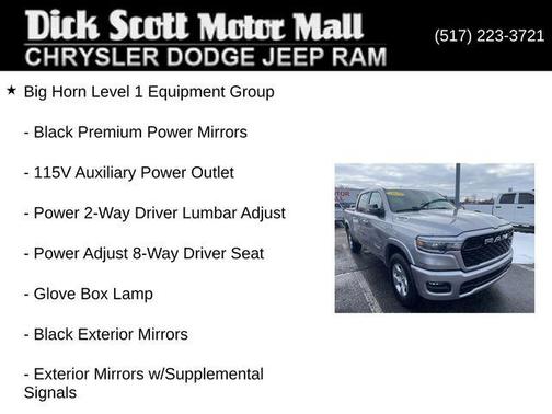 2025 RAM 1500 Big Horn/Lone Star