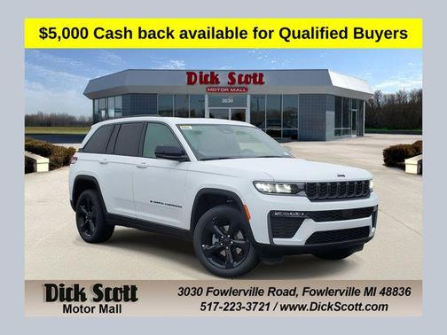 Bright White Clearcoat 2026 Jeep Grand Cherokee Limited