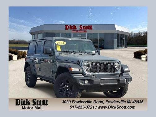 Anvil Clear Coat 2024 Jeep Wrangler Sport