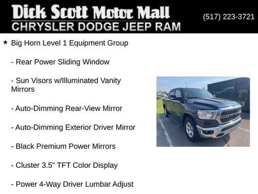 Maximum Steel Metallic Clearcoat 2021 RAM 1500 Big Horn/Lone Star