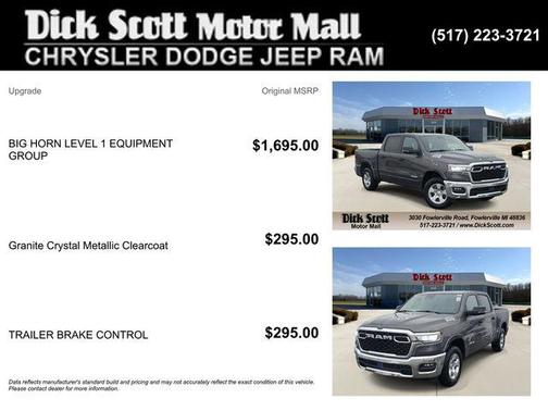 2026 RAM 1500 Big Horn/Lone Star