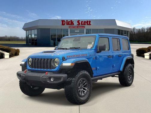 Hydro Blue Pearlcoat 2026 Jeep Wrangler Rubicon