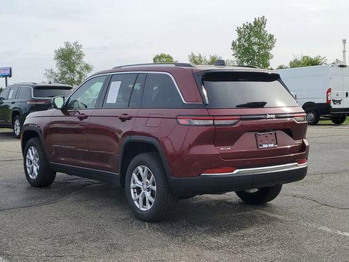 Velvet Red Pearlcoat 2022 Jeep Grand Cherokee Limited