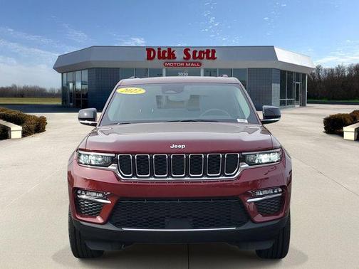 Velvet Red Pearlcoat 2022 Jeep Grand Cherokee Limited