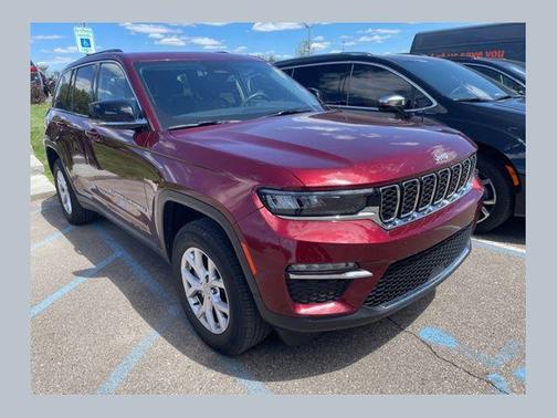 Velvet Red Pearlcoat 2022 Jeep Grand Cherokee Limited