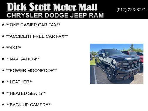 Onyx Black 2024 GMC Sierra 1500 AT4