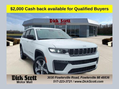 Bright White Clearcoat 2026 Jeep Grand Cherokee L Limited