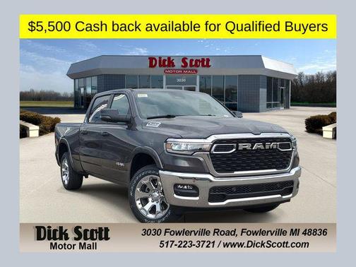 Granite Crystal Metallic Clearcoat 2026 RAM 1500 Big Horn/Lone Star