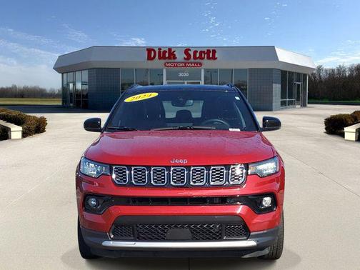 Red Hot Pearlcoat 2024 Jeep Compass Limited