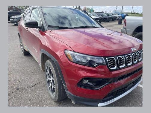 Red Hot Pearlcoat 2024 Jeep Compass Limited