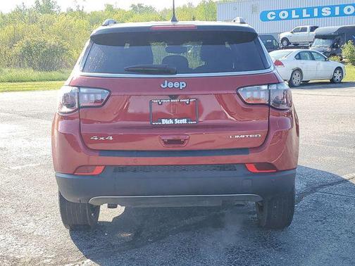 Red Hot Pearlcoat 2024 Jeep Compass Limited