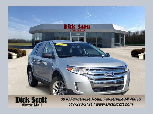 Ingot Silver Metallic 2014 Ford Edge SE