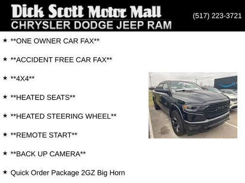 2022 RAM 2500 Big Horn Crew Cab 4x4 6'4' Box