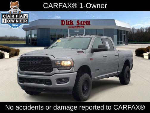 Billet Silver Metallic Clearcoat 2022 RAM 2500 Big Horn Crew Cab 4x4 6'4' Box