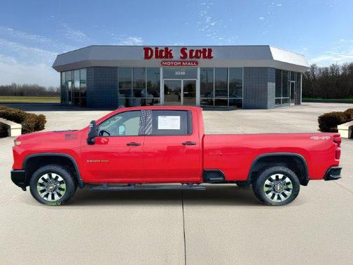 Red Hot 2025 Chevrolet Silverado 2500 Custom