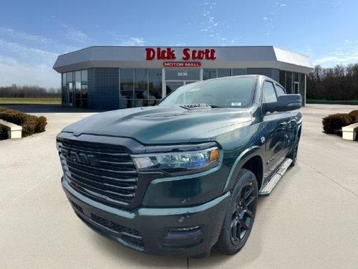 Serrano Green Metallic 2026 RAM 1500 Laramie