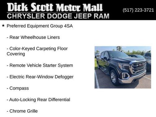 Onyx Black 2021 GMC Sierra 1500 SLT
