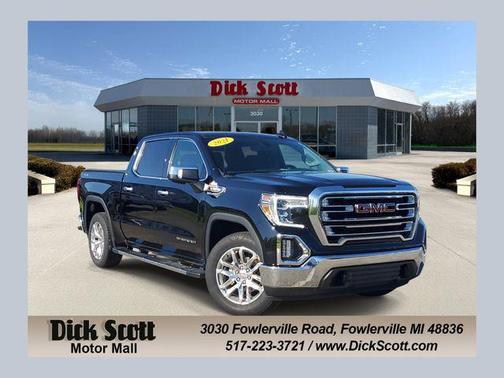 Onyx Black 2021 GMC Sierra 1500 SLT
