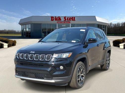 Diamond Black Crystal Pearlcoat 2026 Jeep Compass Limited