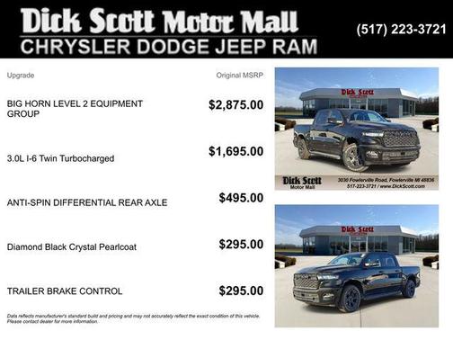 2026 RAM 1500 Big Horn/Lone Star