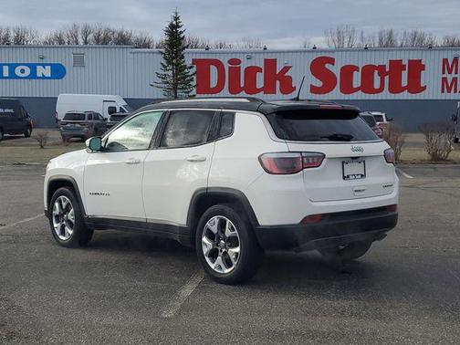 White Clearcoat 2018 Jeep Compass Limited