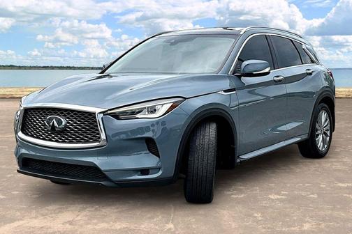 Slate Gray 2023 INFINITI QX50 Luxe