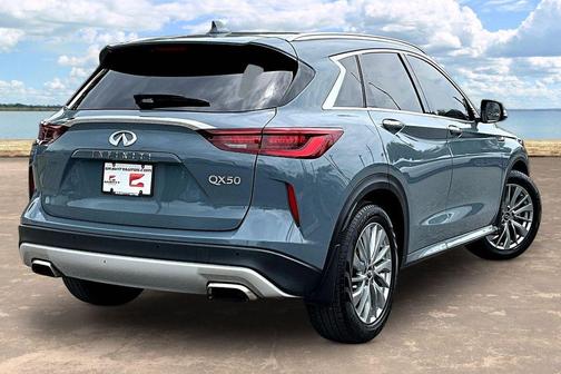 Slate Gray 2023 INFINITI QX50 Luxe
