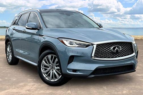 Slate Gray 2023 INFINITI QX50 Luxe
