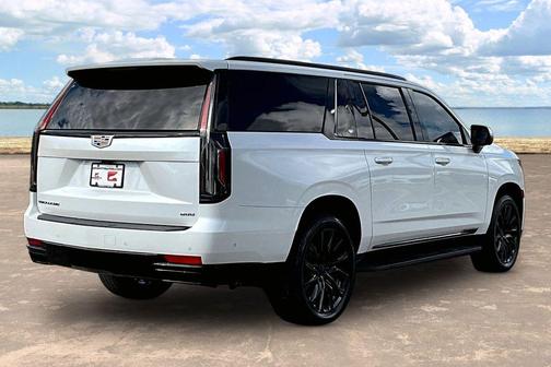 Crystal White Tricoat 2021 Cadillac Escalade ESV Premium Luxury