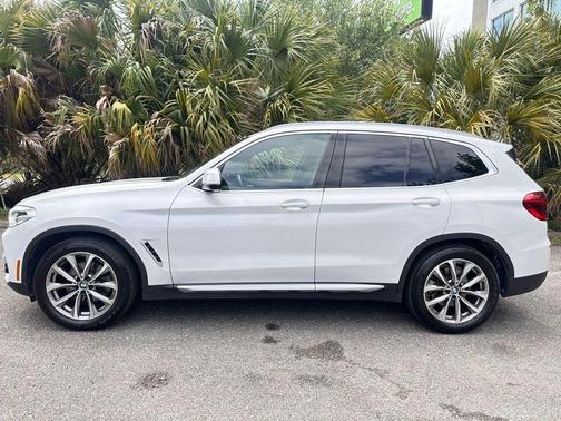 Mineral White Metallic 2019 BMW X3 sDrive30i
