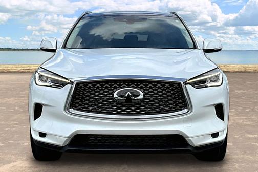 Radiant White 2023 INFINITI QX50 LUXE