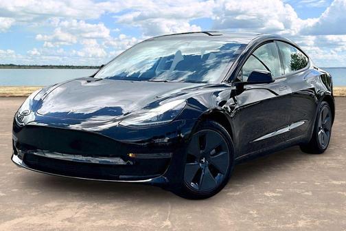 Black 2023 Tesla Model 3 Base