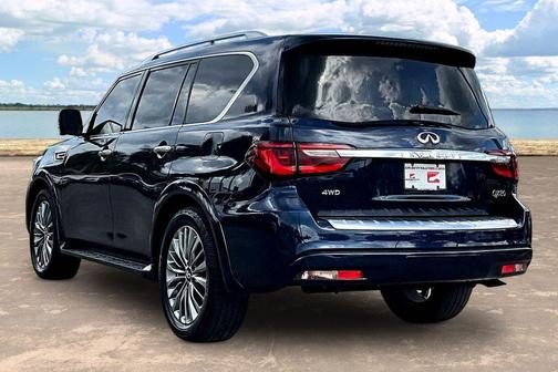 Blue 2021 INFINITI QX80