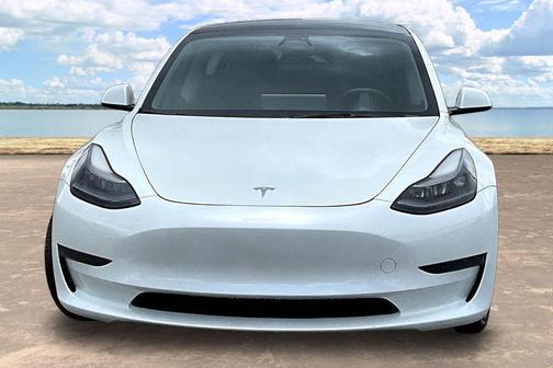 White 2023 Tesla Model 3 Base