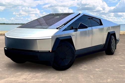 Silver 2024 Tesla Cybertruck Base