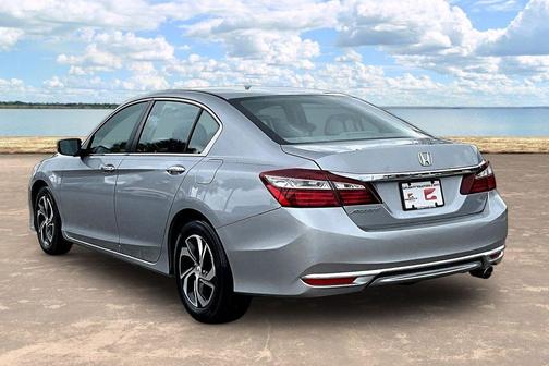 Silver 2017 Honda Accord LX