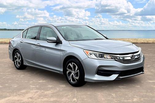 Silver 2017 Honda Accord LX