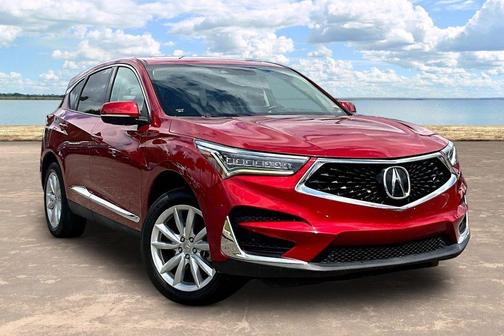 Red 2021 Acura RDX Base