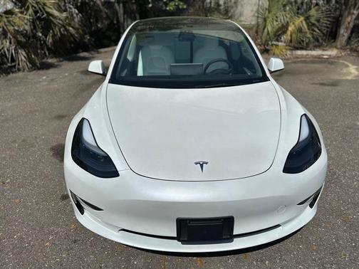White 2023 Tesla Model 3 Base