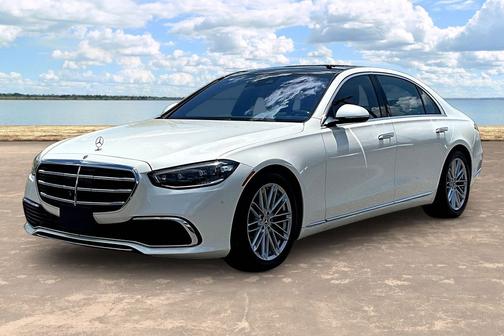 White 2021 Mercedes-Benz S-Class S 580