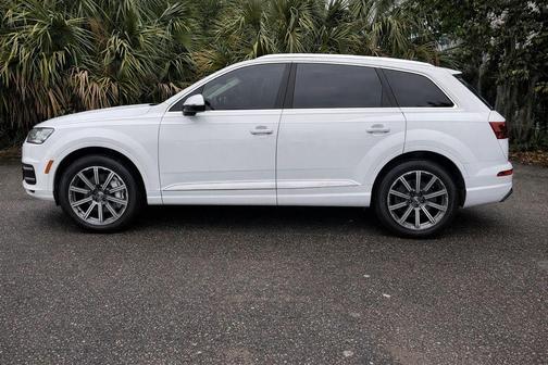 Glacier White Metallic 2019 Audi Q7 45 Premium Plus