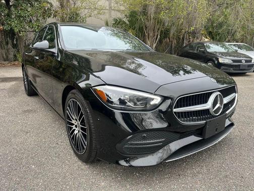 Black 2025 Mercedes-Benz C-Class C 300