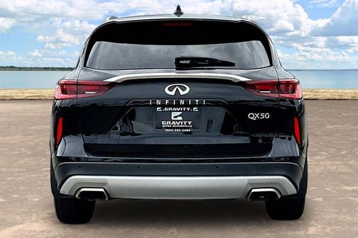 Black Obsidian 2023 INFINITI QX50 Luxe