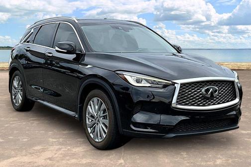 Black Obsidian 2023 INFINITI QX50 Luxe