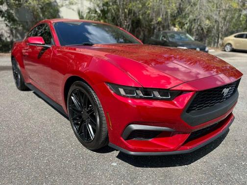 Red Metallic 2024 Ford Mustang EcoBoost Premium