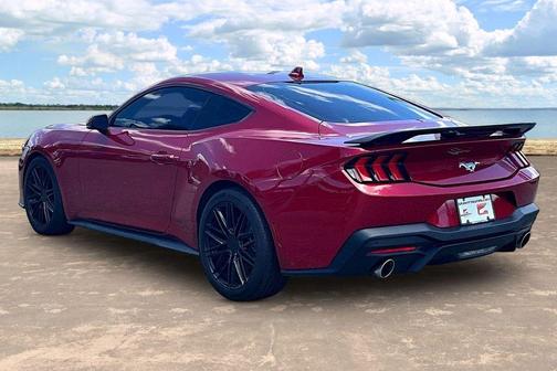 Rapid Red Metallic Tinted Clearcoat 2024 Ford Mustang EcoBoost Premium