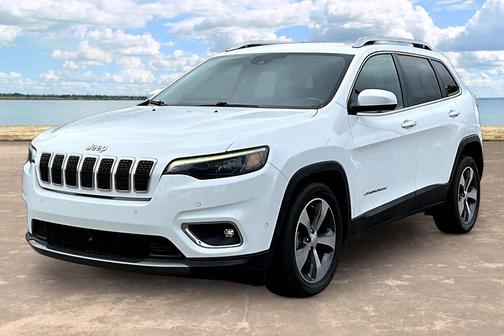Bright White Clearcoat 2019 Jeep Cherokee Limited
