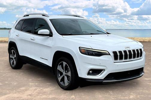 Bright White Clearcoat 2019 Jeep Cherokee Limited
