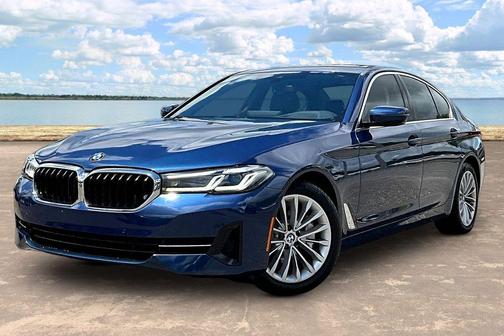 Phytonic Blue Metallic 2021 BMW 530 i